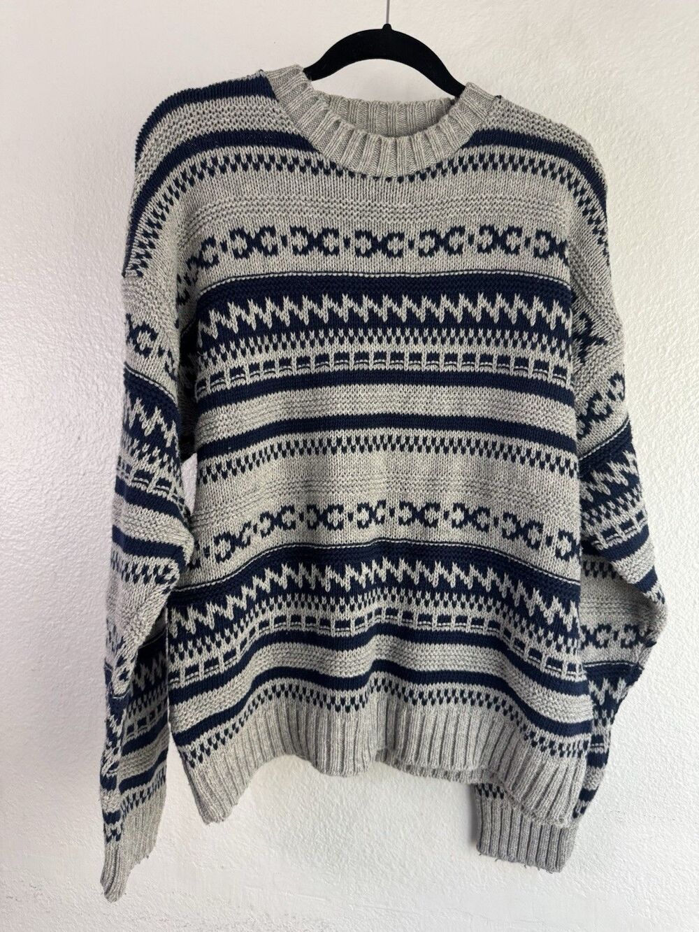 Old Glory XL USA Vintage Grandpa Core Knit Sweater